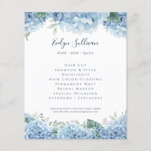 Blå Hydrangea Flyer