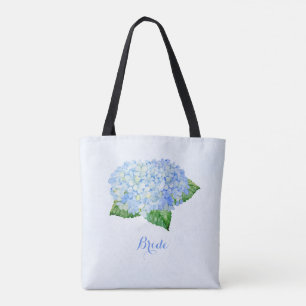 Blå Hydrangea-Möhippa Tygkasse