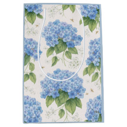 Blå Hydrangea Presentpåse | Elegant Grandmillennia