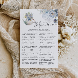 Blå Hydrangeas-jaktvilt i baby