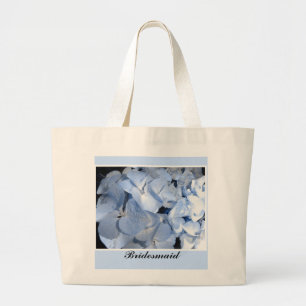 Blå Hydrangeor - Brudtärna Jumbo Tygkasse