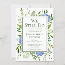 Blå Hydrangeus som vi fortfarande gör