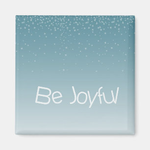 Blå inspirationsoffert var Glatta stjärnor Magnet