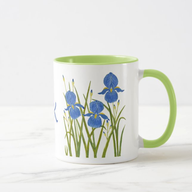 Blå Irisar Combo-Mugg Mugg (Höger)