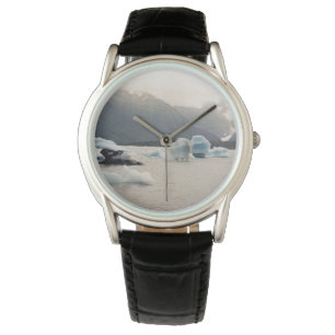 Blå is armbandsur