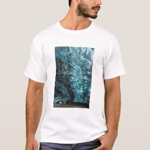Blå is i en istidsgrottan, Island T-shirt