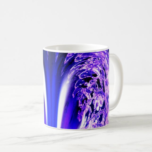 Blå is kaffemugg (Framsida höger)
