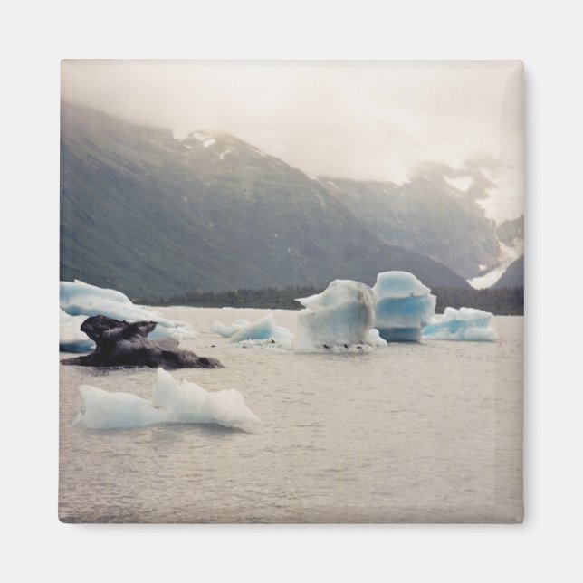 Blå is magnet (Framsidan)