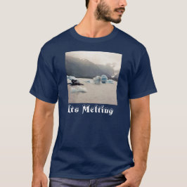 Blå is tee shirt