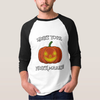 Blå Jack-o'-Lantern - Ljusa dina nattmardrömmar T Shirt