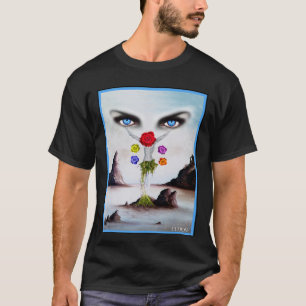 Blå jäst värld t shirt