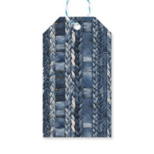 Blå Jean Denim, stressad och hjärnfärgad