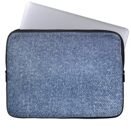 Blå Jean-surfplattahölje Laptop Fodral