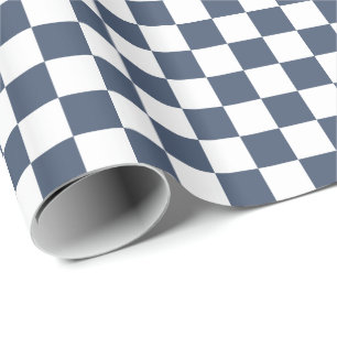 Blå jeans Blå/vit rutig Presentpapper