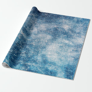 Blå jeans denim struktur presentpapper