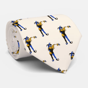 Blå Jester April Fools dag Slips