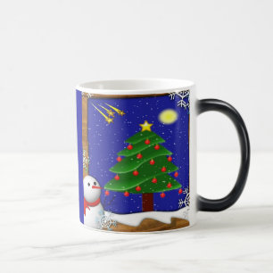 Blå jul Mugg