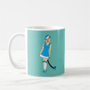 Blå julafton kaffemugg