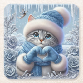 Blå julen i Kärlek Underlägg