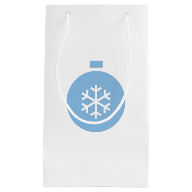 Blå julklapp för Boll (Framsidan)