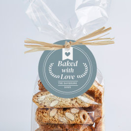 Blå julklapp, Helgdag Gåvor Etiketter