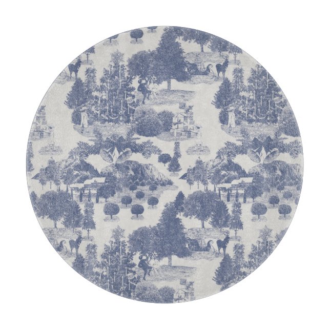 Blå julvinter Wonderland (Framsidan)