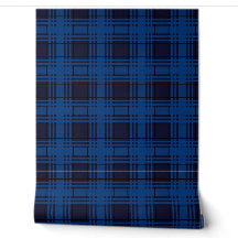 Blå Juvel Tartan Rutig