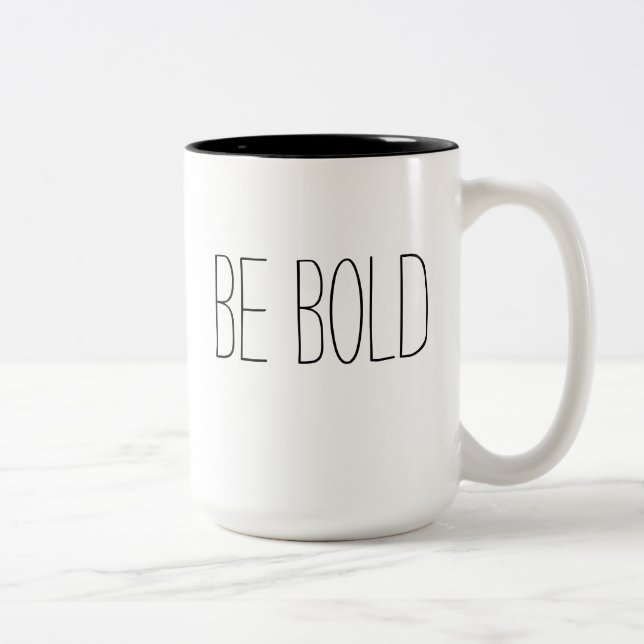 Blå kaffe Mugg (Höger)