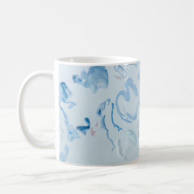 Blå Kaffemugg (Vänster)