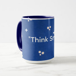 Blå kaffemugg