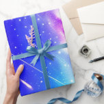 Blå kelestial Wonders Birthday Gift-papper Presentpapper<br><div class="desc">Backa dina gåvor i stil med vår galaxiska fantasi-figursättning,  försedd med fängslande celestial mönster. Den här unika presentfigurationen är perfekt för händelser,  skapar presenter stå ut med en aning kosmisk kreativitet.</div>