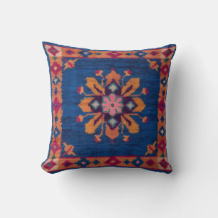 Blå Kilim Matta Pillows: A Blend of Persian and Tu Kudde