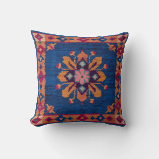 Blå Kilim Matta Pillows: A Blend of Persian and Tu Kudde