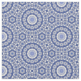 Blå kiniserie-ruta för upprepad dekorator för hemm tyg