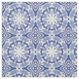 Blå kiniseriska repetercirkeldekorator mönster tyg