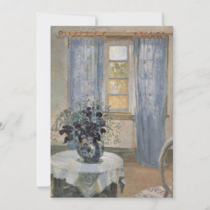 Blå Klematis i konstnärens ateljé, Anna Ancher