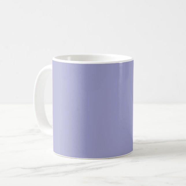 Blå klocka (enfärgad) kaffemugg (Framsida vänster)