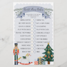 Blå knäckare skulle hellre se mamma som babyduschs