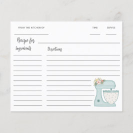 Blå köksmaskin recept