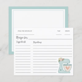 Blå köksställesmixerrecept