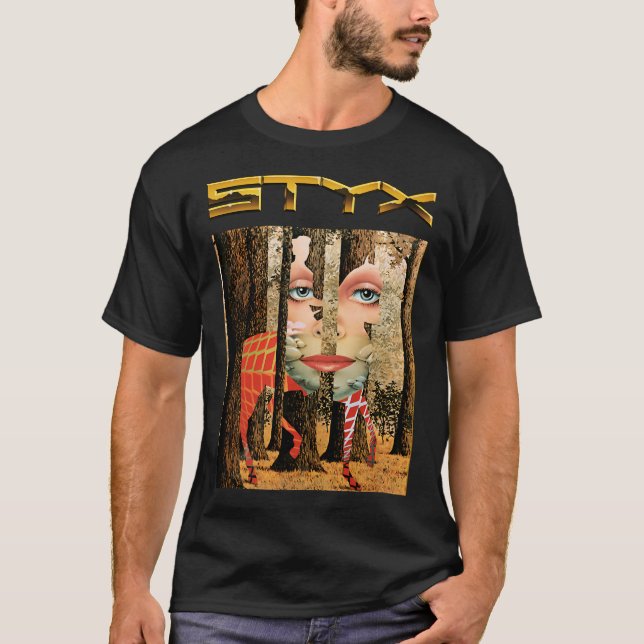 Blå Koll Man Essential T Shirt (Framsida)