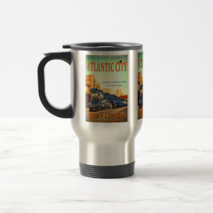 Blå komet Tåg-kaffe Mugg