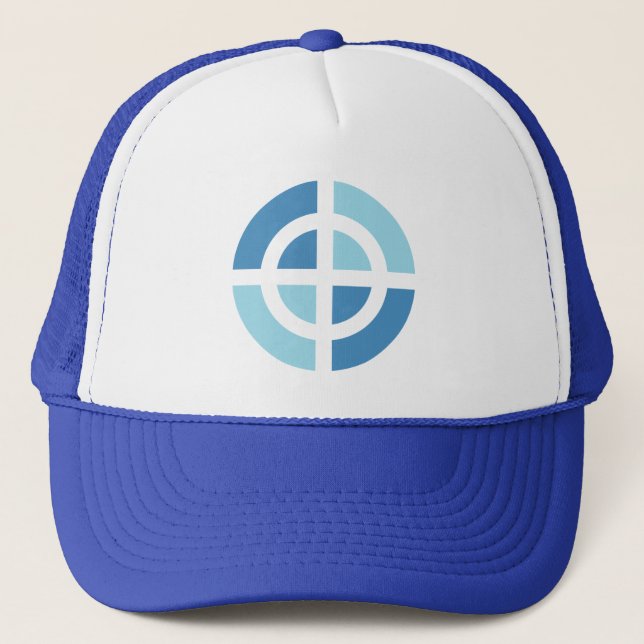 Blå Kor-symbol Keps (Framsida)