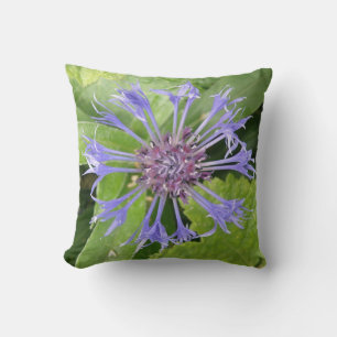 Blå kornblomma Pillow Kudde