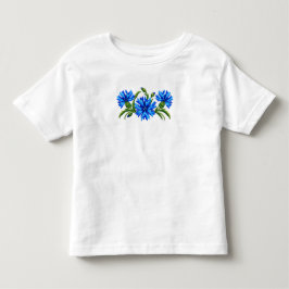 Blå Kornblommor T Shirt