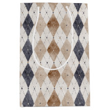 Blå Kräm Argyle Fars Dag