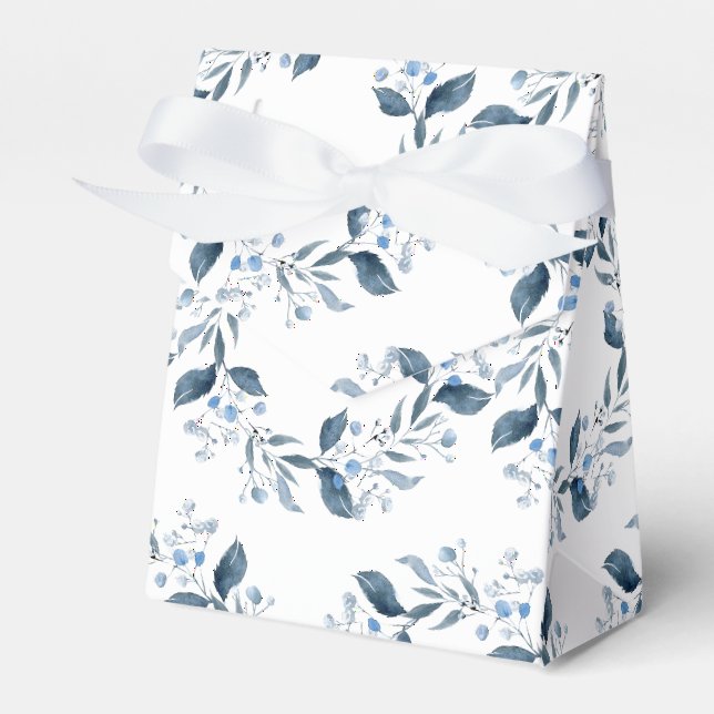Blå krans presentaskar (Framsidan Sidan)