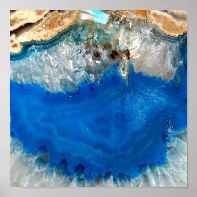 blå kristaller poster (Framsidan)