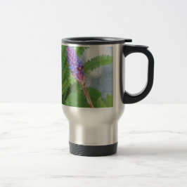 Blå kummelblomma resemugg