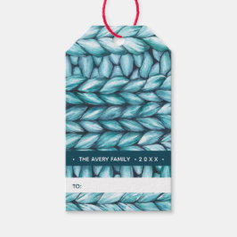 Blå kungen presentetikett